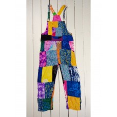 Fair Trade Patchwork Dungarees