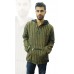 Red & Orange Fleece Lined Striped Hoody