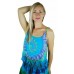 Fringed Cropped Tie Dye Vest Top