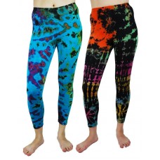 3/4 Length Tie Dye Leggins