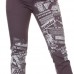 Ladies Scandal Print Skinny Jeans