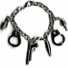 Gun and Cuff Bracelet