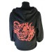 Stinky Fish Clothing UV Orange Print Fair Trade Hoody
