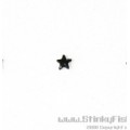 Small Black Star Nose Stud