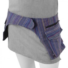 Double Pocket Money Belt Bag