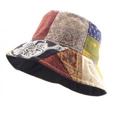 Fair Trade Patchwork Floppy Bucket Hat