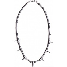 Silver Spike Necklace