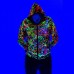 Multi UV Splatter Hoody by Couch UK