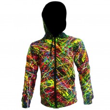 Multi UV Splatter Hoody by Couch UK