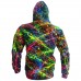 Multi UV Splatter Hoody by Couch UK