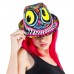 Hand UV Splattered Tubbs Face Trilby Black